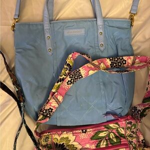 Vera Bradley Blue Tote Bag